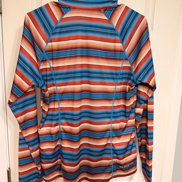 Ariat Multicolor Striped Long Sleeve Top - Picture 4 of 6